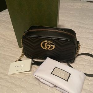 Gucci Marmont Matalasse Mini Handbag